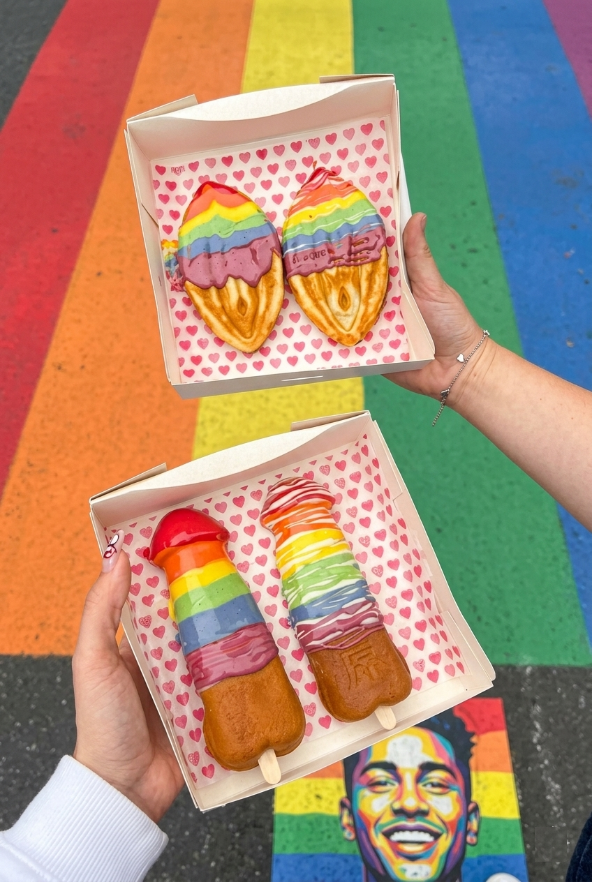 Pancake rainbow Pride